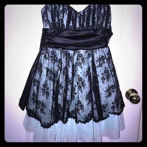 B. Darlin Juniors Empire Waist Dress